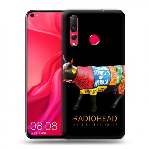 Дизайнерский пластиковый чехол для Huawei Nova 4 RadioHead