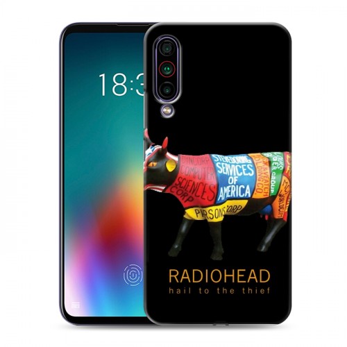 Дизайнерский силиконовый чехол для Meizu 16T RadioHead