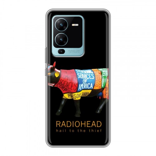 Дизайнерский силиконовый чехол для Vivo V25 Pro RadioHead