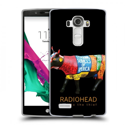 Дизайнерский пластиковый чехол для LG G4 RadioHead