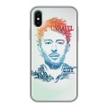 Дизайнерский силиконовый чехол для Iphone x10 RadioHead