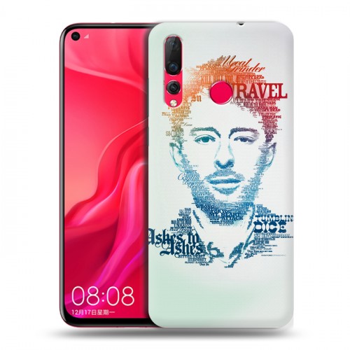 Дизайнерский пластиковый чехол для Huawei Nova 4 RadioHead