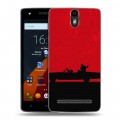 Дизайнерский силиконовый чехол для Wileyfox Storm Red Hot Chili Peppers