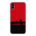 Дизайнерский силиконовый чехол для Iphone x10 Red Hot Chili Peppers