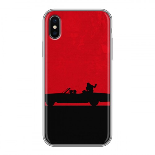 Дизайнерский силиконовый чехол для Iphone x10 Red Hot Chili Peppers