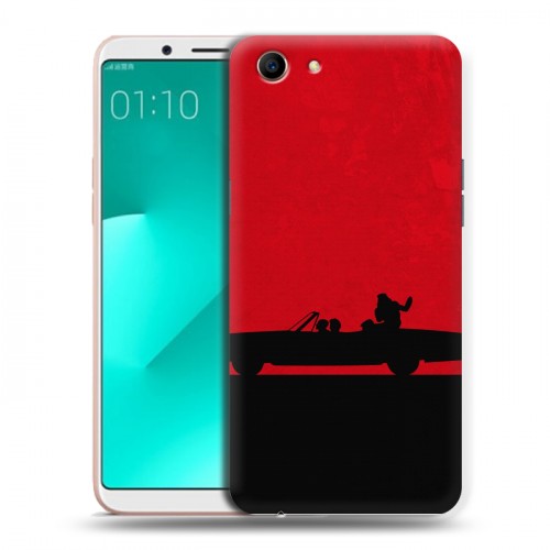 Дизайнерский пластиковый чехол для OPPO A83 Red Hot Chili Peppers