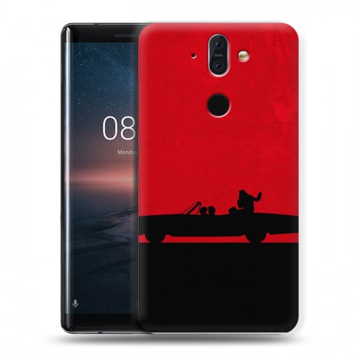 Дизайнерский пластиковый чехол для Nokia 8 Sirocco Red Hot Chili Peppers