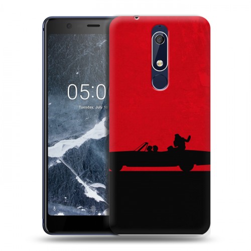 Дизайнерский пластиковый чехол для Nokia 5.1 Red Hot Chili Peppers