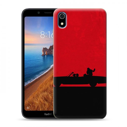 Дизайнерский силиконовый чехол для Xiaomi RedMi 7A Red Hot Chili Peppers