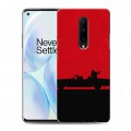 Дизайнерский пластиковый чехол для OnePlus 8 Red Hot Chili Peppers