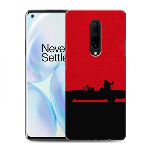 Дизайнерский пластиковый чехол для OnePlus 8 Red Hot Chili Peppers