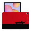Дизайнерский силиконовый чехол для Samsung Galaxy Tab S6 Lite Red Hot Chili Peppers