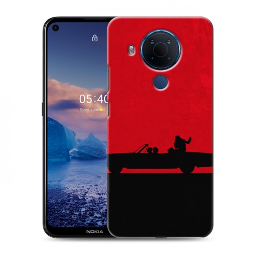 Дизайнерский силиконовый чехол для Nokia 5.4 Red Hot Chili Peppers