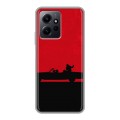 Дизайнерский силиконовый с усиленными углами чехол для Xiaomi RedMi Note 12 Red Hot Chili Peppers