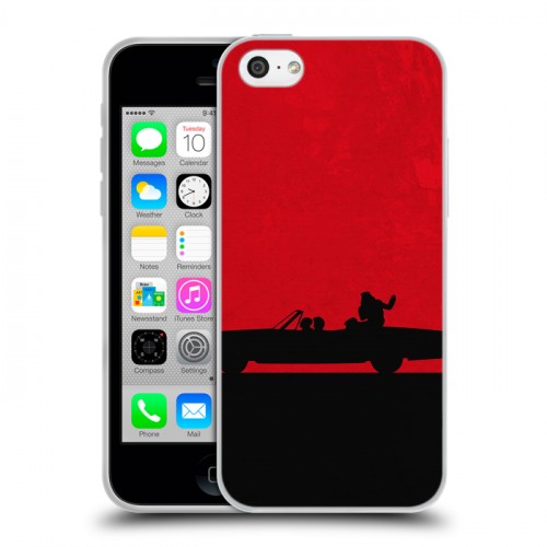 Дизайнерский пластиковый чехол для Iphone 5c Red Hot Chili Peppers