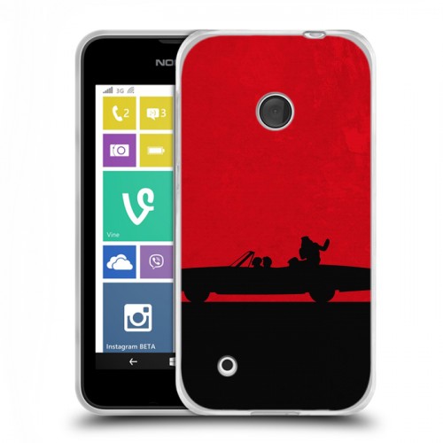 Дизайнерский пластиковый чехол для Nokia Lumia 530 Red Hot Chili Peppers