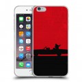 Дизайнерский силиконовый чехол для Iphone 6 Plus/6s Plus Red Hot Chili Peppers