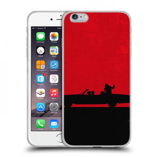 Дизайнерский силиконовый чехол для Iphone 6 Plus/6s Plus Red Hot Chili Peppers