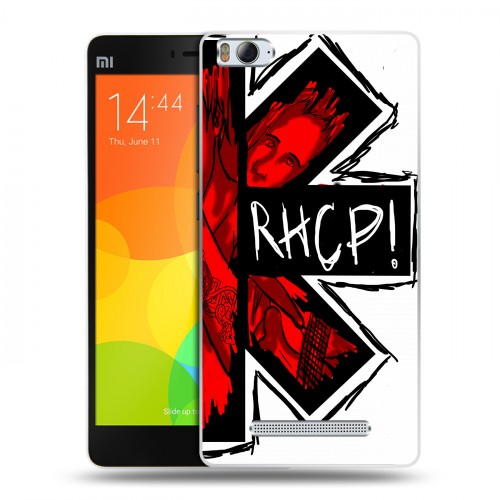 Дизайнерский пластиковый чехол для Xiaomi Mi4i Red Hot Chili Peppers