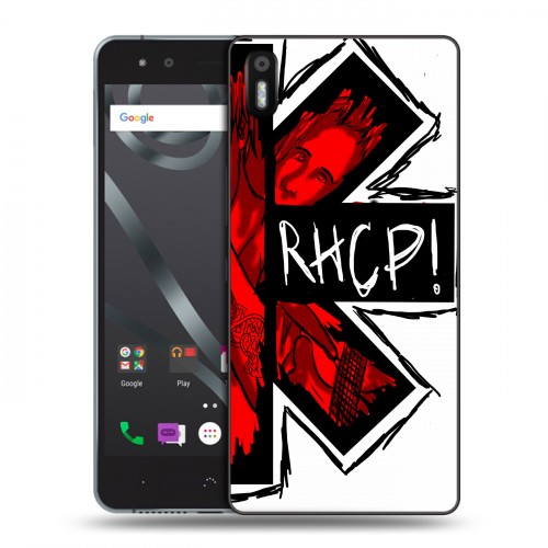 Дизайнерский пластиковый чехол для BQ Aquaris X5 Red Hot Chili Peppers