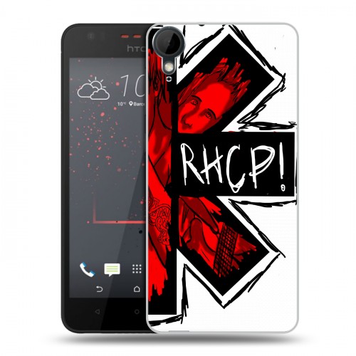 Дизайнерский пластиковый чехол для HTC Desire 825 Red Hot Chili Peppers