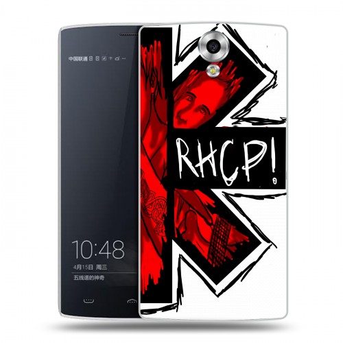 Дизайнерский силиконовый чехол для Homtom HT7 Red Hot Chili Peppers