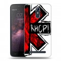 Дизайнерский силиконовый чехол для Homtom HT17 Red Hot Chili Peppers