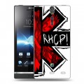 Дизайнерский пластиковый чехол для Sony Xperia S Red Hot Chili Peppers