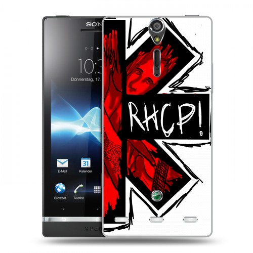 Дизайнерский пластиковый чехол для Sony Xperia S Red Hot Chili Peppers