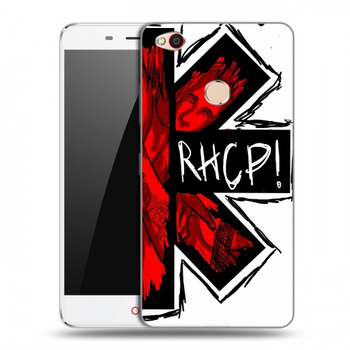 Дизайнерский пластиковый чехол для ZTE Nubia N1 Red Hot Chili Peppers