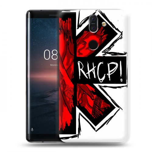 Дизайнерский пластиковый чехол для Nokia 8 Sirocco Red Hot Chili Peppers