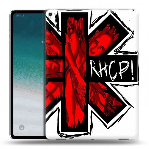 Дизайнерский силиконовый чехол для IPad Pro 12.9 (2018) Red Hot Chili Peppers