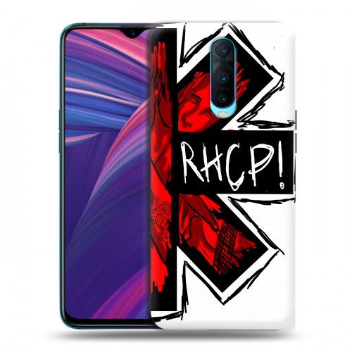 Дизайнерский пластиковый чехол для OPPO RX17 Pro Red Hot Chili Peppers