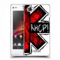 Дизайнерский пластиковый чехол для Sony Xperia L Red Hot Chili Peppers