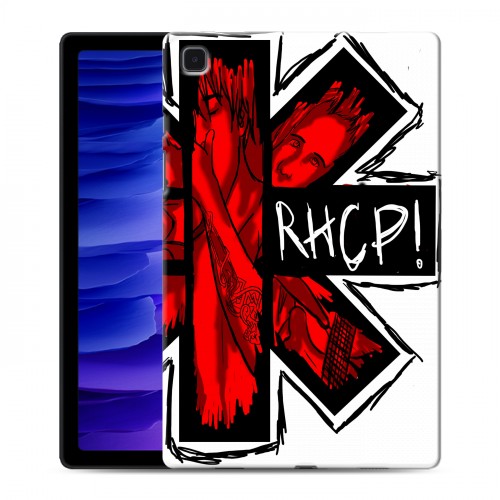 Дизайнерский силиконовый чехол для Samsung Galaxy Tab A7 10.4 (2020) Red Hot Chili Peppers