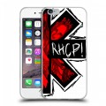 Дизайнерский пластиковый чехол для Iphone 6/6s Red Hot Chili Peppers