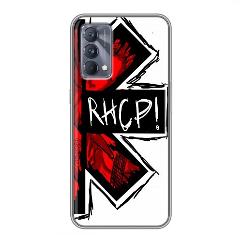 Дизайнерский силиконовый с усиленными углами чехол для Realme GT Master Edition Red Hot Chili Peppers