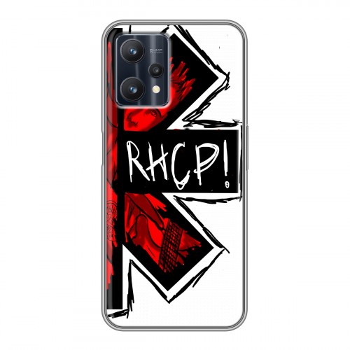 Дизайнерский силиконовый чехол для Realme 9 Pro Red Hot Chili Peppers