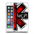 Дизайнерский силиконовый чехол для Iphone 6 Plus/6s Plus Red Hot Chili Peppers