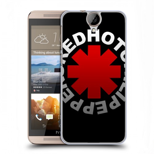 Дизайнерский пластиковый чехол для HTC One E9+ Red Hot Chili Peppers