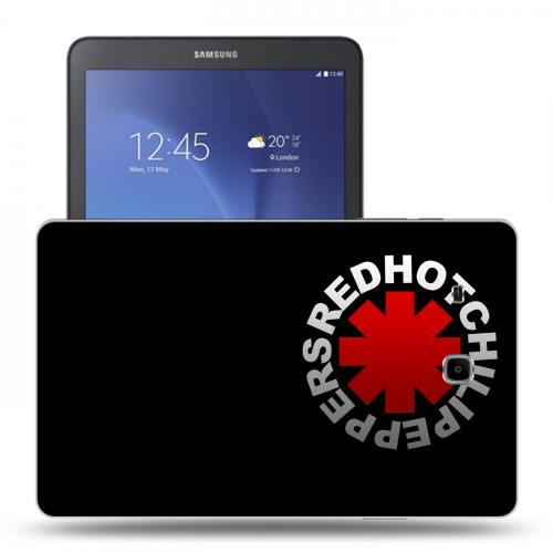 Дизайнерский силиконовый чехол для Samsung Galaxy Tab E 9.6 Red Hot Chili Peppers