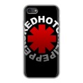 Дизайнерский силиконовый чехол для Iphone 7 Red Hot Chili Peppers