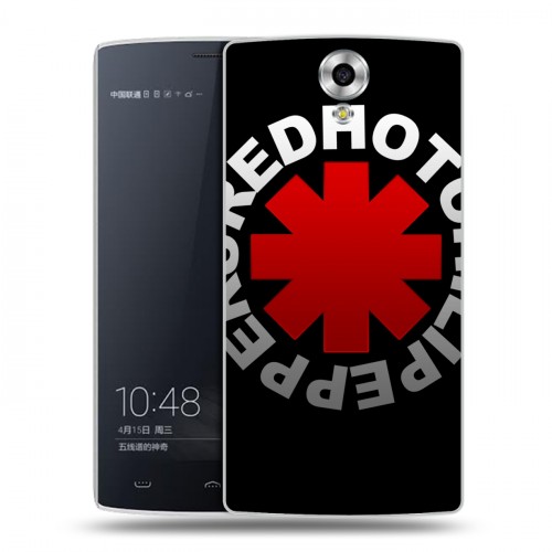 Дизайнерский силиконовый чехол для Homtom HT7 Red Hot Chili Peppers