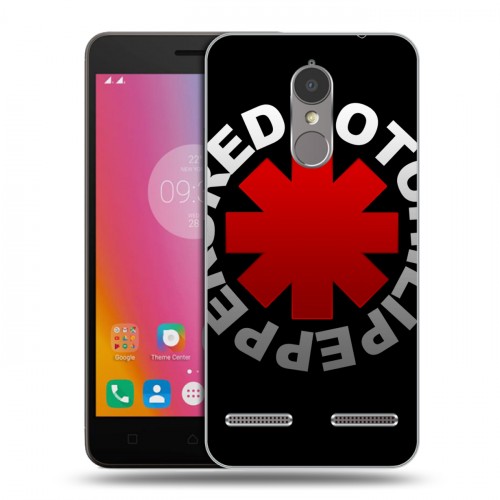 Дизайнерский силиконовый чехол для Lenovo K6 Red Hot Chili Peppers