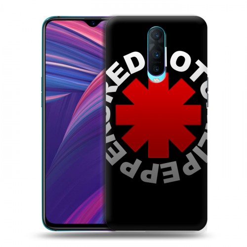 Дизайнерский пластиковый чехол для OPPO RX17 Pro Red Hot Chili Peppers