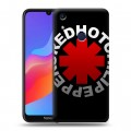 Дизайнерский пластиковый чехол для Huawei Honor 8A Red Hot Chili Peppers