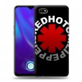 Дизайнерский силиконовый с усиленными углами чехол для OPPO A1k Red Hot Chili Peppers