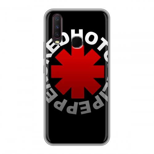 Дизайнерский силиконовый чехол для Vivo Y17 Red Hot Chili Peppers