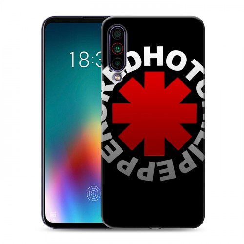 Дизайнерский силиконовый чехол для Meizu 16T Red Hot Chili Peppers