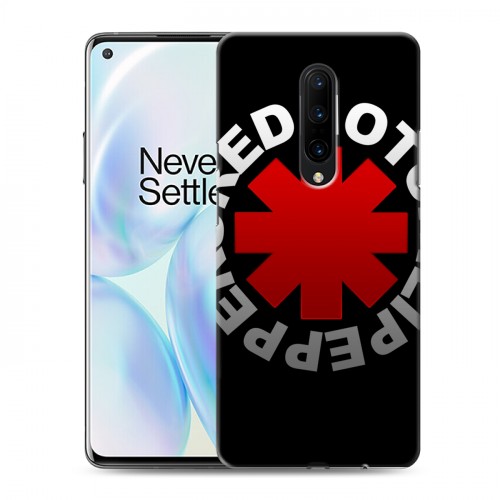 Дизайнерский силиконовый чехол для OnePlus 8 Red Hot Chili Peppers